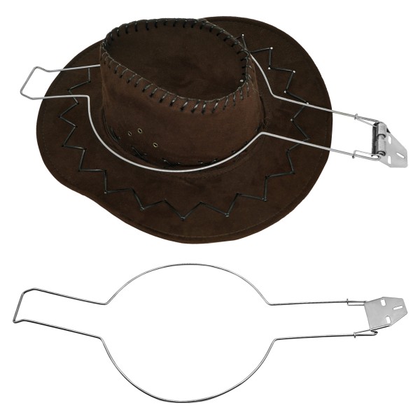Hat Rack Car Mounted Hat Holder Durable Hat Saver Cowboy Hat Rack for Truck (Two PCS)
